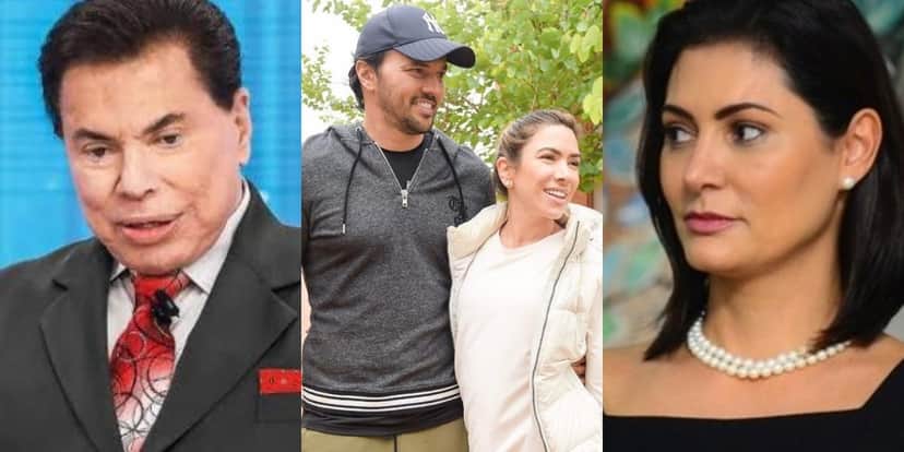 Silvio Santos, pai de Patrícia Abravanel, não compareceu à jantar de posse de Fábio Faria ao lado de Michelle Bolsonaro (Foto: Reprodução/SBT/Instagram) Silvio Santos, pai de Patrícia Abravanel, não compareceu à jantar de posse de Fábio Faria ao lado de Michelle Bolsonaro (Foto: Reprodução/SBT/Instagram)