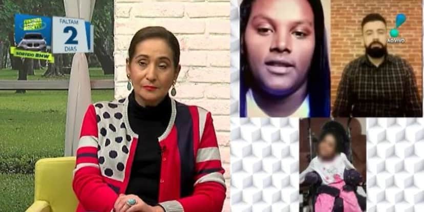 Sonia Abrão recebeu entrevista de Renata, possível filha de Luiz Carlos (Foto: Reprodução/RedeTV!) Sonia Abrão recebeu entrevista de Renata, possível filha de Luiz Carlos (Foto: Reprodução/RedeTV!)