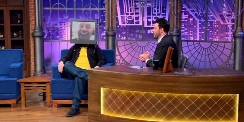 Stênio Garcia participa do The Noite, de Danilo Gentili do SBT (Imagem: divulgação) Stênio Garcia participa do The Noite, de Danilo Gentili do SBT (Imagem: divulgação)