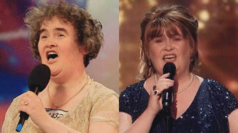 Susan Boyle, depois de conquistar o mundo com vozeirão, surge irreconhecível e milionária (Foto: Reprodução) Susan Boyle, depois de conquistar o mundo com vozeirão, surge irreconhecível e milionária (Foto: Reprodução)