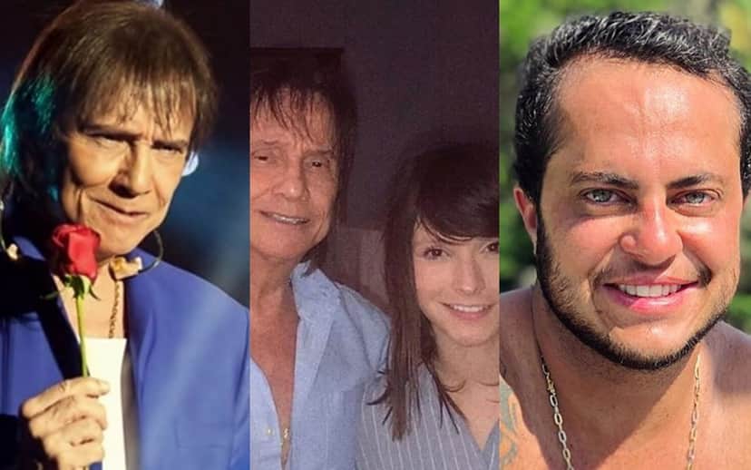 Tamara Angel, tida como namorada de Roberto Carlos, já tretou com Thammy Miranda (Foto: Montagem TV Foco) Tamara Angel, tida como namorada de Roberto Carlos, já tretou com Thammy Miranda (Foto: Montagem TV Foco)
