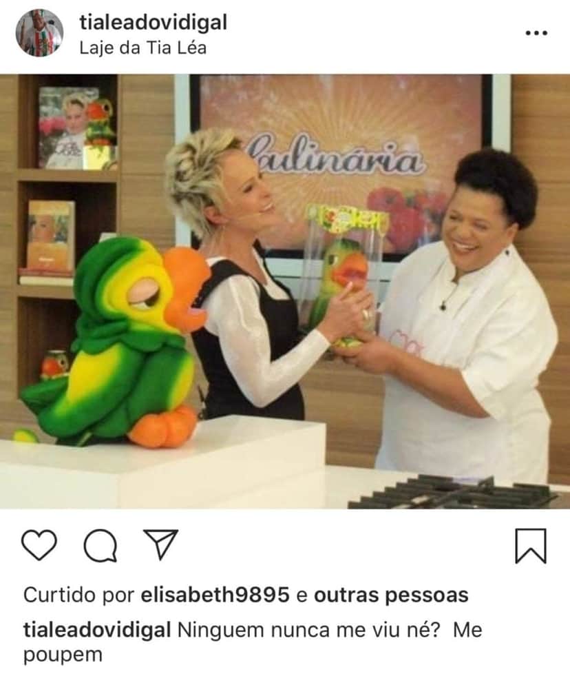 Tia Léa com Ana Maria Braga (Reprodução/ Instagram) Tia Léa com Ana Maria Braga (Reprodução/ Instagram)