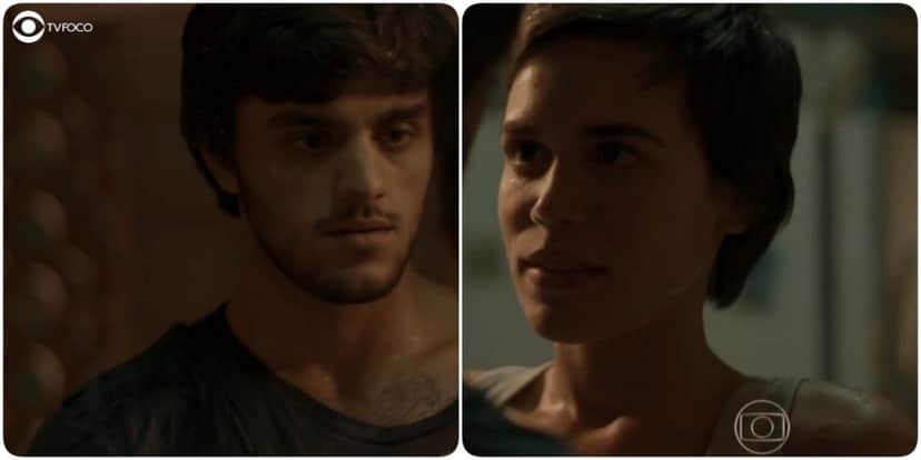 Leila e Jonatas se encaram bem de perto e clima explode em Totalmente Demais Leila e Jonatas se encaram bem de perto e clima explode em Totalmente Demais
