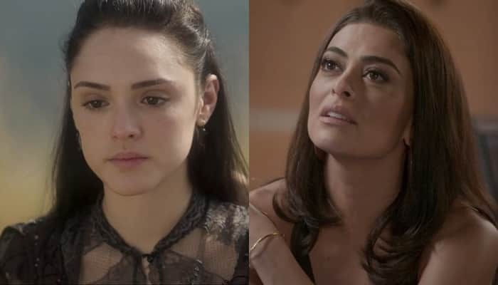 Isabelle Drummond (Anna) em Novo Mundo e Juliana Paes (Carolina) em Totalmente Demais; novela das sete salvou a audiência (Foto: Reprodução/Globo/Montagem) Isabelle Drummond (Anna) em Novo Mundo e Juliana Paes (Carolina) em Totalmente Demais; novela das sete salvou a audiência (Foto: Reprodução/Globo/Montagem)
