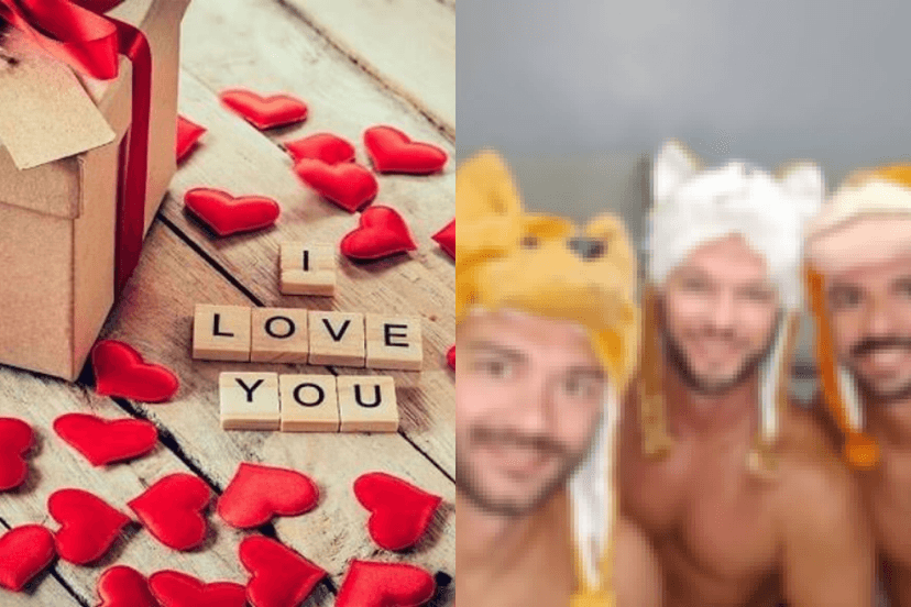 Trisal cria perfis nas redes sociais e celebra dia dos namorados juntos (Foto: Reprodução) Trisal cria perfis nas redes sociais e celebra dia dos namorados juntos (Foto: Reprodução)
