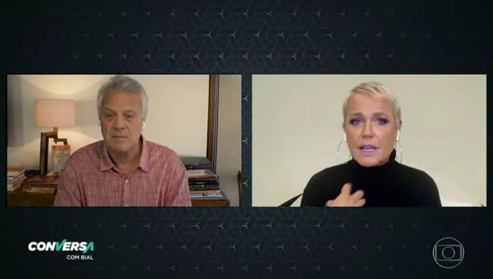 Xuxa em entrevista ao Conversa com Bial. (Foto: Reprodução) Xuxa em entrevista ao Conversa com Bial. (Foto: Reprodução)