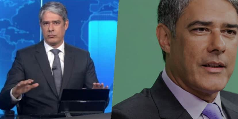 O jornalista William Bonner, âncora do Jornal Nacional está em exaustão (Foto montagem) O jornalista William Bonner, âncora do Jornal Nacional está em exaustão (Foto montagem)