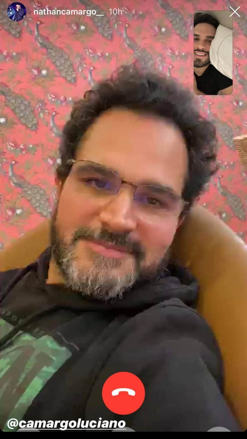Luciano Camargo foi exposto pelo filho (Foto: Reprodução) Luciano Camargo foi exposto pelo filho (Foto: Reprodução)