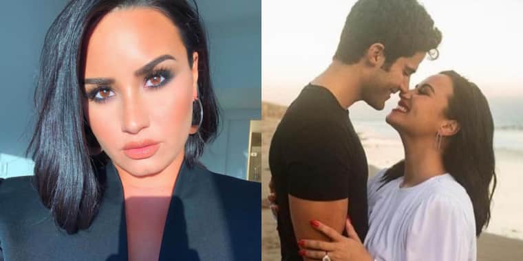 Demi Lovato anuncia noivado (Foto: Reprodução) Demi Lovato anuncia noivado (Foto: Reprodução)