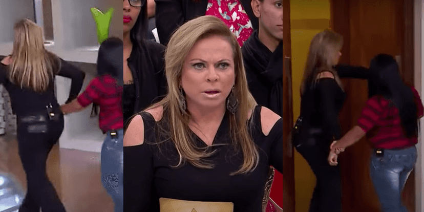 Christina Rocha no Casos de Família do SBT (Foto: Montagem) Christina Rocha no Casos de Família do SBT (Foto: Montagem)