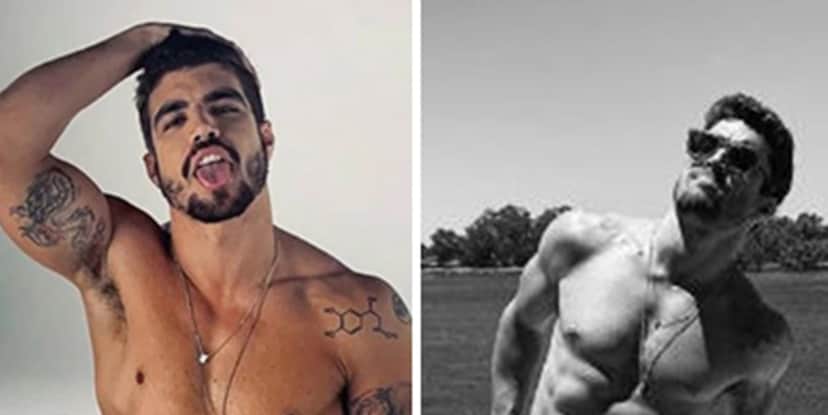 Caio Castro apareceu em clique picante e levou seguidores à loucura (Foto: Montagem/TV Foco) Caio Castro apareceu em clique picante e levou seguidores à loucura (Foto: Montagem/TV Foco)