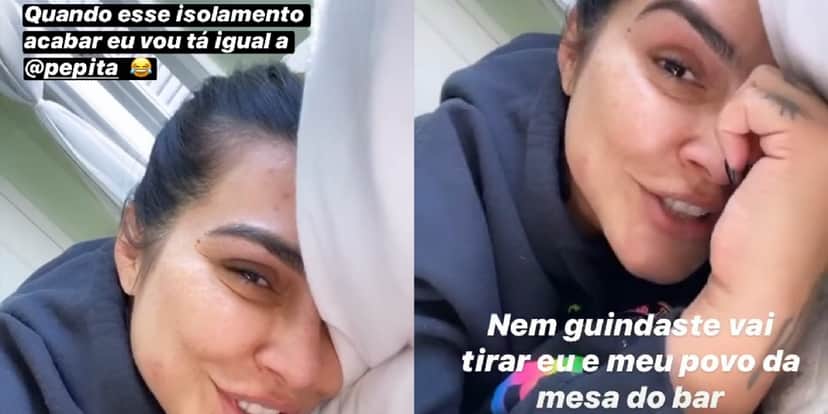 Cleo cita Pepita e revela planos para fim do isolamento social (Foto: Reprodução/Instagram) Cleo cita Pepita e revela planos para fim do isolamento social (Foto: Reprodução/Instagram)