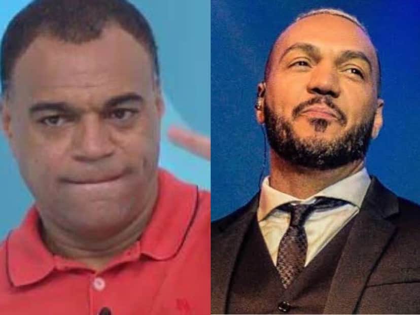 Denilson espera receber milhões de Belo há alguns anos (Foto montagem: TV Foco) Denilson espera receber milhões de Belo há alguns anos (Foto montagem: TV Foco)