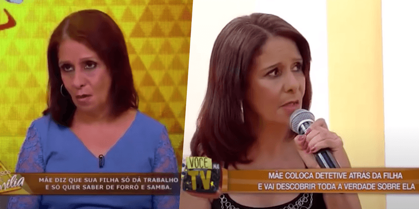 Mesma personagem aparece em dois programas diferentes (Foto: Montagem) Mesma personagem aparece em dois programas diferentes (Foto: Montagem)