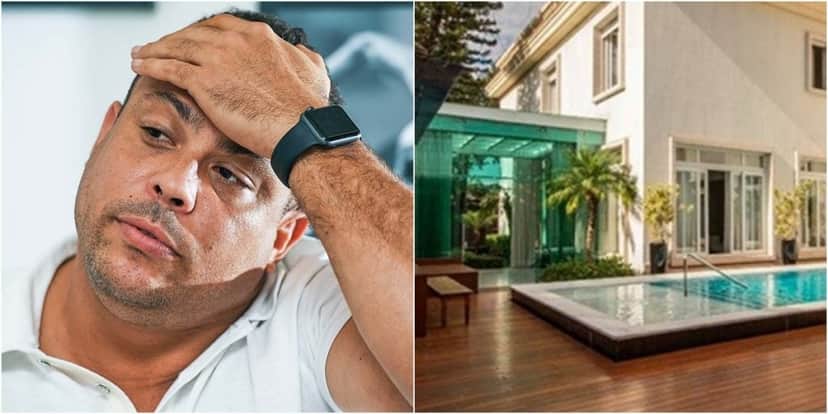 Ronaldo conseguiu vender sua mansão após três anos. (Foto: Montagem/Divulgação) Ronaldo conseguiu vender sua mansão após três anos. (Foto: Montagem/Divulgação)