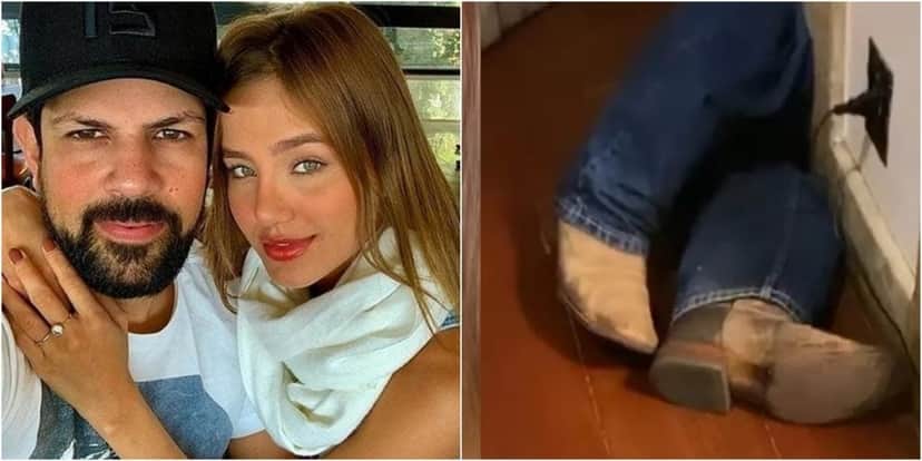 Biah Rodrigues se assustou com calça e botas de Sorocaba. (Foto: Montagem/Reprodução/Instagram) Biah Rodrigues se assustou com calça e botas de Sorocaba. (Foto: Montagem/Reprodução/Instagram)