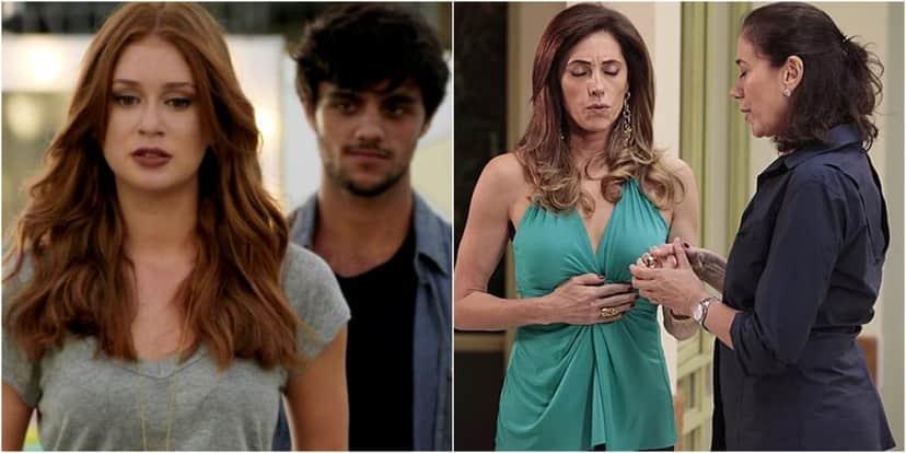 Reprises de Totalmente Demais e Fina Estampa são sucesso na Globo. (Foto: Montagem/Reprodução) Reprises de Totalmente Demais e Fina Estampa são sucesso na Globo. (Foto: Montagem/Reprodução)