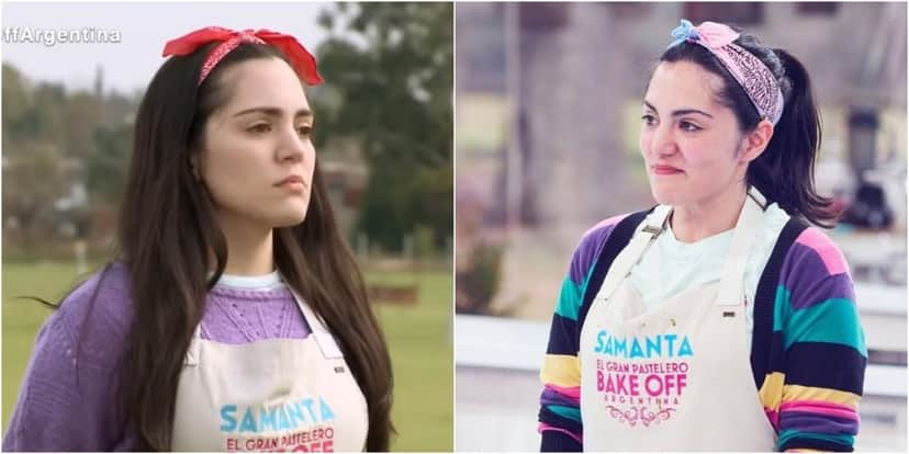 Samanta Casais perdeu o prêmio do Bake Off Argentina. (Foto: Montagem/Reprodução) Samanta Casais perdeu o prêmio do Bake Off Argentina. (Foto: Montagem/Reprodução)
