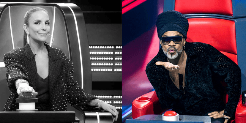 Sai Ivete Sangalo, volta Carlinhos Brown ao The Voice (Foto: Montagem) Sai Ivete Sangalo, volta Carlinhos Brown ao The Voice (Foto: Montagem)