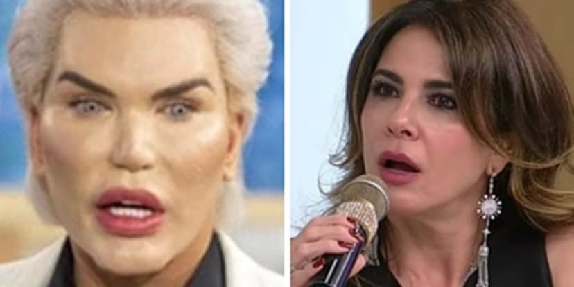 Ken Humano exibiu transformação no SuperPop e deixou Luciana Gimenez Chocada (Foto: Montagem/TV Foco) Ken Humano exibiu transformação no SuperPop e deixou Luciana Gimenez Chocada (Foto: Montagem/TV Foco)