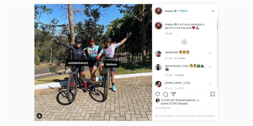 Maiara, da dupla com Maraísa, fez post nas redes sociais (Foto: Reprodução/Instagram) Maiara, da dupla com Maraísa, fez post nas redes sociais (Foto: Reprodução/Instagram)
