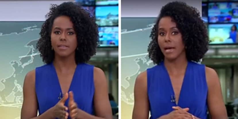 Maju Coutinho atualmente vive momento difícil na Globo (Foto: Montagem/TV Foco) Maju Coutinho atualmente vive momento difícil na Globo (Foto: Montagem/TV Foco)