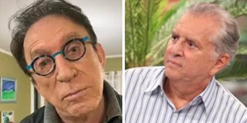 Moacyr Franco ficou magoado com Carlos Alberto após demissão do SBT (Foto: Montagem/TV Foco) Moacyr Franco ficou magoado com Carlos Alberto após demissão do SBT (Foto: Montagem/TV Foco)