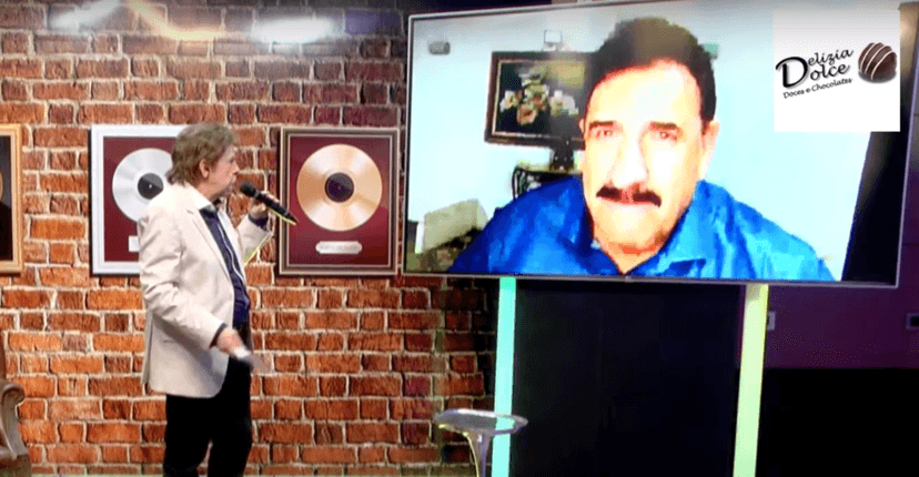 Ratinho em live com Nelson Rubens (Foto: Reprodução/ Youtube) Ratinho em live com Nelson Rubens (Foto: Reprodução/ Youtube)