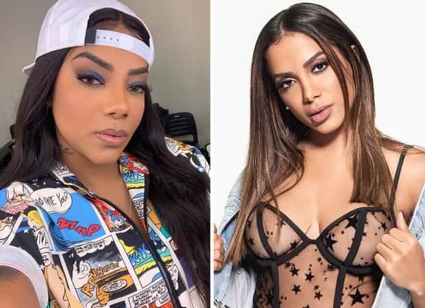 Anitta e Ludmilla brigaram publicamente recentemente - Foto: Montagem Anitta e Ludmilla brigaram publicamente recentemente - Foto: Montagem