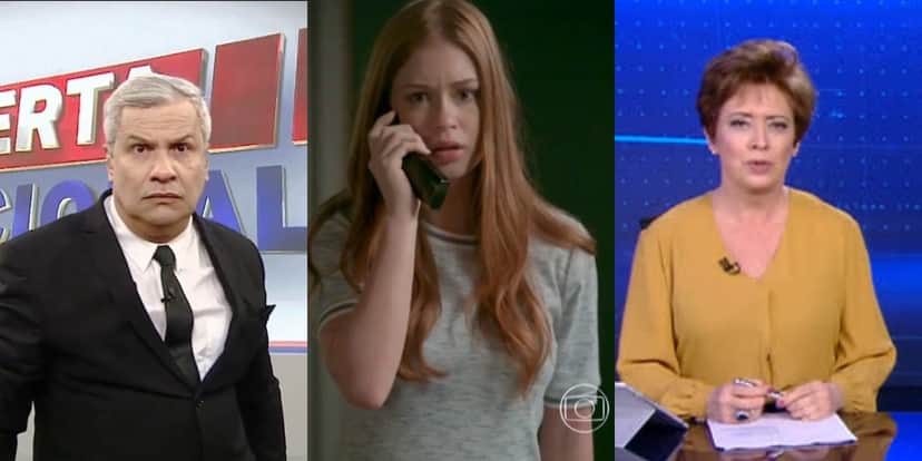 Alerta Nacional, Totalmente Demais e Jornal da Record foram destaques de audiência (Foto: Reprodução/RedeTV!/Globo/Record) Alerta Nacional, Totalmente Demais e Jornal da Record foram destaques de audiência (Foto: Reprodução/RedeTV!/Globo/Record)