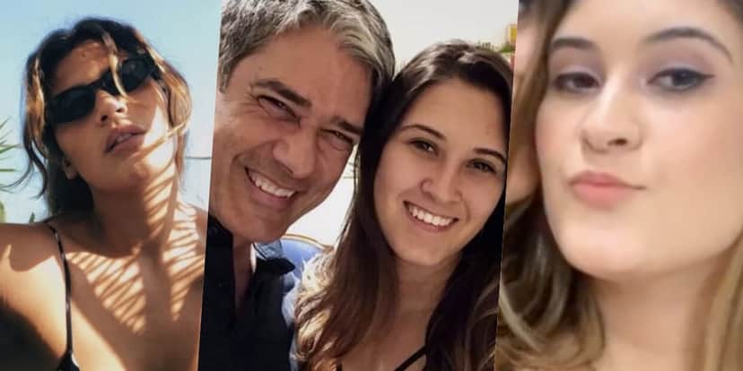 Bia Bonemer, filha de William Bonner, é amiga de Giulia Costa (Foto montagem: TV Foco) Bia Bonemer, filha de William Bonner, é amiga de Giulia Costa (Foto montagem: TV Foco)