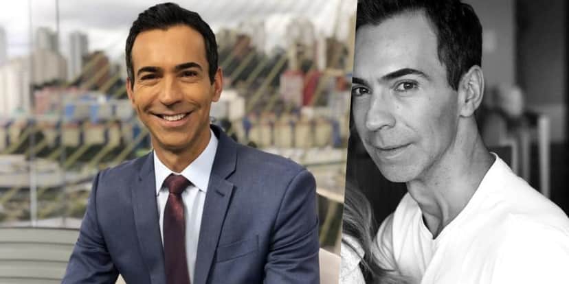 César Tralli, casado com Ticiane Pinheiro, comanda o SPTV (Foto montagem: TV Foco) César Tralli, casado com Ticiane Pinheiro, comanda o SPTV (Foto montagem: TV Foco)