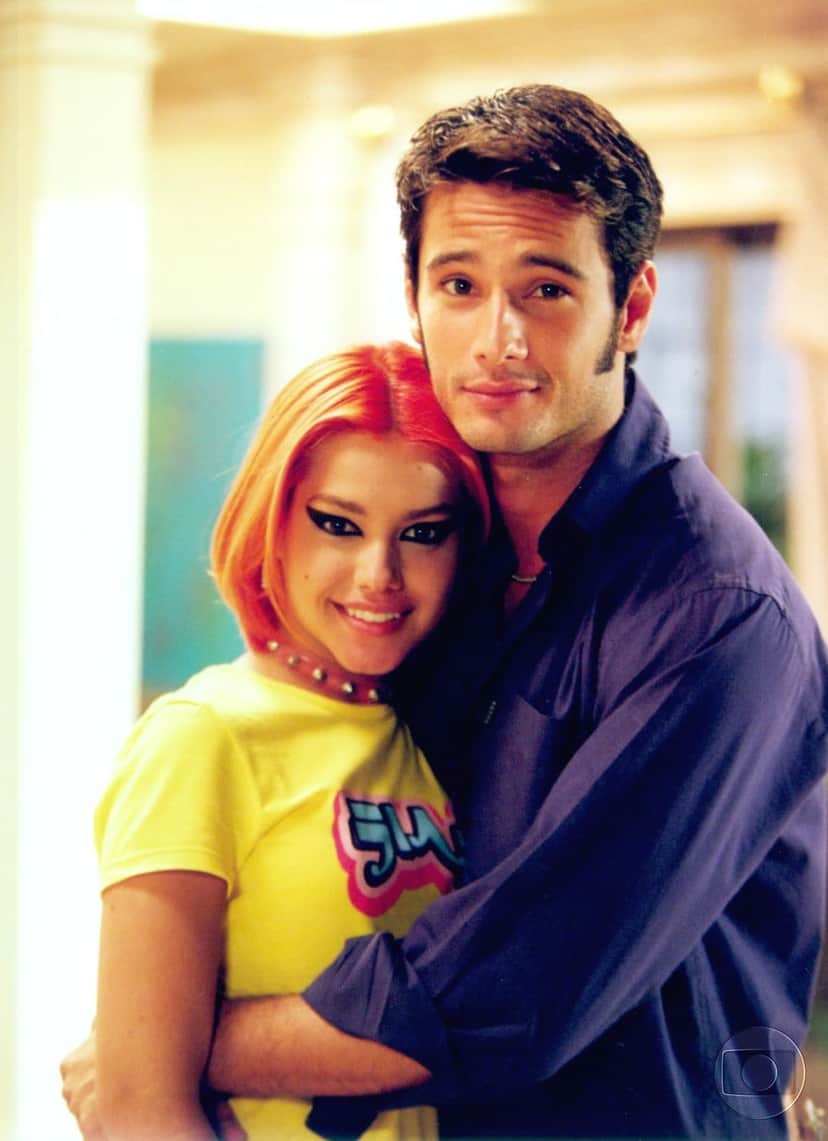 Thais Fersoza e Rodrigo Santoro em Estrela Guia (Foto reprodução/montagem) Thais Fersoza e Rodrigo Santoro em Estrela Guia (Foto reprodução/montagem)
