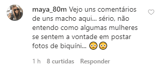 A filha Flávia Alessandra foi alvo de comentário de uma mulher A filha Flávia Alessandra foi alvo de comentário de uma mulher