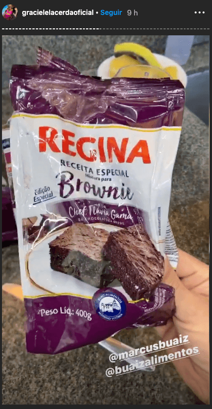 Graciele Lacerda resolveu mostrar um dos produtos da empresa do marido de Wanessa (Foto: Reprodução) Graciele Lacerda resolveu mostrar um dos produtos da empresa do marido de Wanessa (Foto: Reprodução)