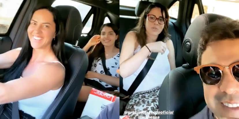 Graciele Lacerda e Wanessa surgiram em flagra de Zezé (Foto: Reprodução/Instagram) Graciele Lacerda e Wanessa surgiram em flagra de Zezé (Foto: Reprodução/Instagram)