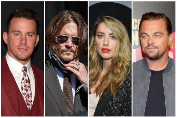 Johnny Depp, Amber Heard, Channing Tatum e Leonardo DiCaprio (Foto: Reprodução) Johnny Depp, Amber Heard, Channing Tatum e Leonardo DiCaprio (Foto: Reprodução)