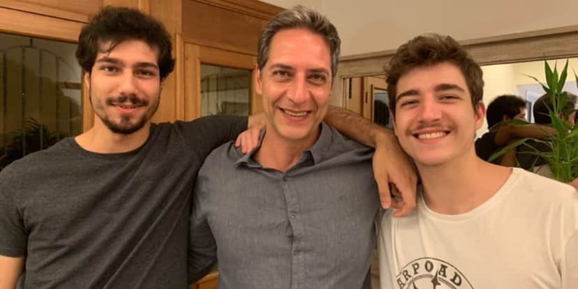 Pedro, Lacombe e Bruno (Foto: Reprodução/Instagram) Pedro, Lacombe e Bruno (Foto: Reprodução/Instagram)