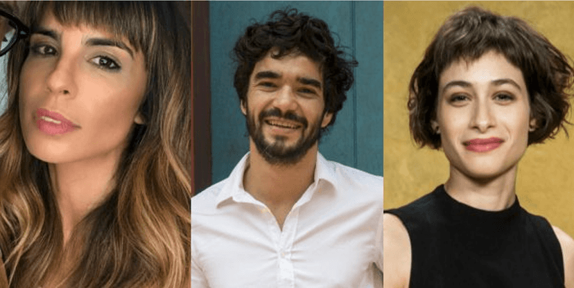 Maria Ribeiro fala sobre relacionamento que teve com Caio Blat (Foto: Montagem) Maria Ribeiro fala sobre relacionamento que teve com Caio Blat (Foto: Montagem)