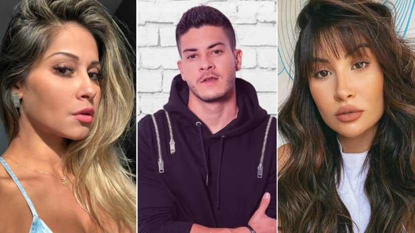 Arthur Aguiar estaria com Bianca Andrade quando começou a namorar Mayra Cardi - Foto: Montagem Arthur Aguiar estaria com Bianca Andrade quando começou a namorar Mayra Cardi - Foto: Montagem