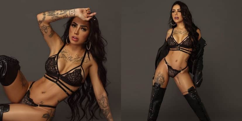Mc MIrella posta foto e fãs não perdoam erro de Photoshop (Foto: Reprodução/Instagram) Mc MIrella posta foto e fãs não perdoam erro de Photoshop (Foto: Reprodução/Instagram)