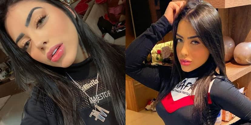 MC Mirella publica foto e erro de Photoshop não passa despercebido (Foto: Reprodução/Instagram) MC Mirella publica foto e erro de Photoshop não passa despercebido (Foto: Reprodução/Instagram)
