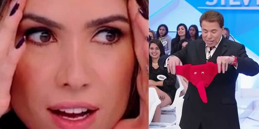 Patrícia Abravanel desviou de assunto sobre seu pai, Silvio Santos (Foto: Reprodução/SBT) Patrícia Abravanel desviou de assunto sobre seu pai, Silvio Santos (Foto: Reprodução/SBT)