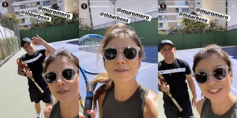 Paula Fernandes citou Thiaguinho em um storie (Foto: reprodução/Instagram) Paula Fernandes citou Thiaguinho em um storie (Foto: reprodução/Instagram)