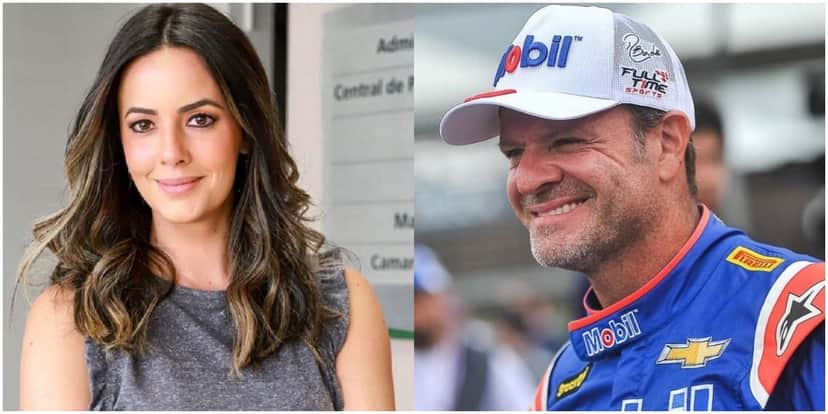 Paloma Tocci e Rubens Barrichello estão namorando (Foto: Reprodução) Paloma Tocci e Rubens Barrichello estão namorando (Foto: Reprodução)