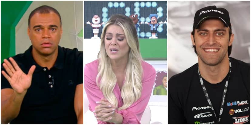 Renata Fan namora Átila Abreu há anos e tem uma forte relação de amizade com Denílson (Foto: Reprodução/ Montagem/ TV Foco) Renata Fan namora Átila Abreu há anos e tem uma forte relação de amizade com Denílson (Foto: Reprodução/ Montagem/ TV Foco)