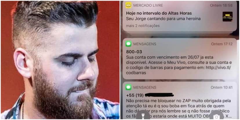 Zé Neto ignora fã e deixa escapar (Foto: Reprodução) Zé Neto ignora fã e deixa escapar (Foto: Reprodução)