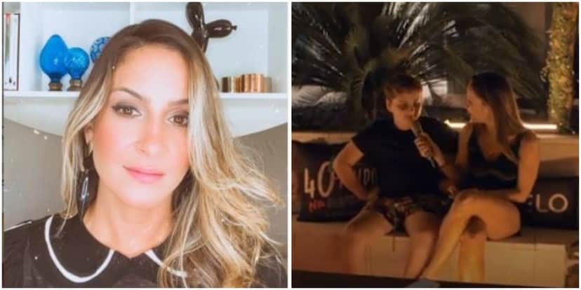 Claudia Leitte e filho Davi (Foto: Reprodução) Claudia Leitte e filho Davi (Foto: Reprodução)