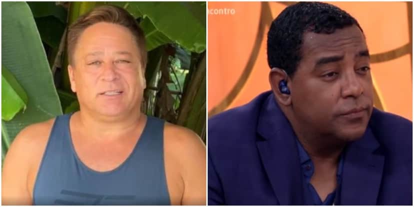 Leonardo e Luiz Carlos (Foto: Reprodução) Leonardo e Luiz Carlos (Foto: Reprodução)