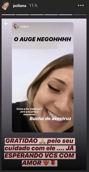 Poliana Rocha agradeceu a namorada de Zé Felipe (Foto montagem: TV Foco) Poliana Rocha agradeceu a namorada de Zé Felipe (Foto montagem: TV Foco)